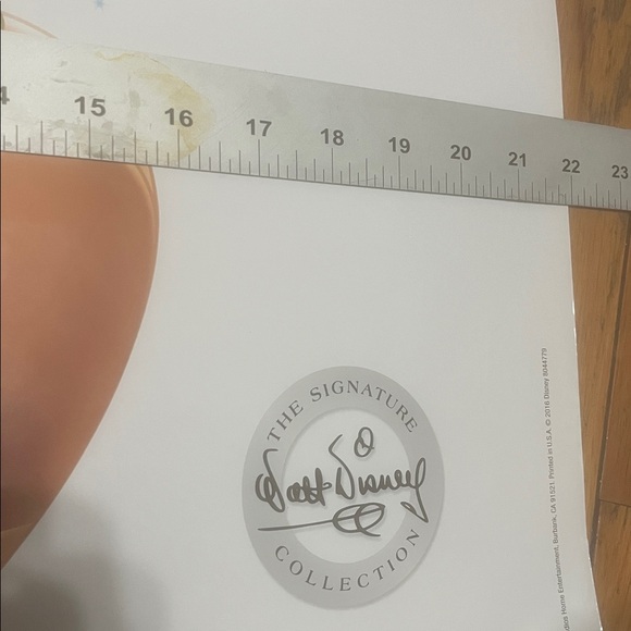 Pinocchio movie poster 22 x 28 Disney animation 2016 - Picture 14 of 15